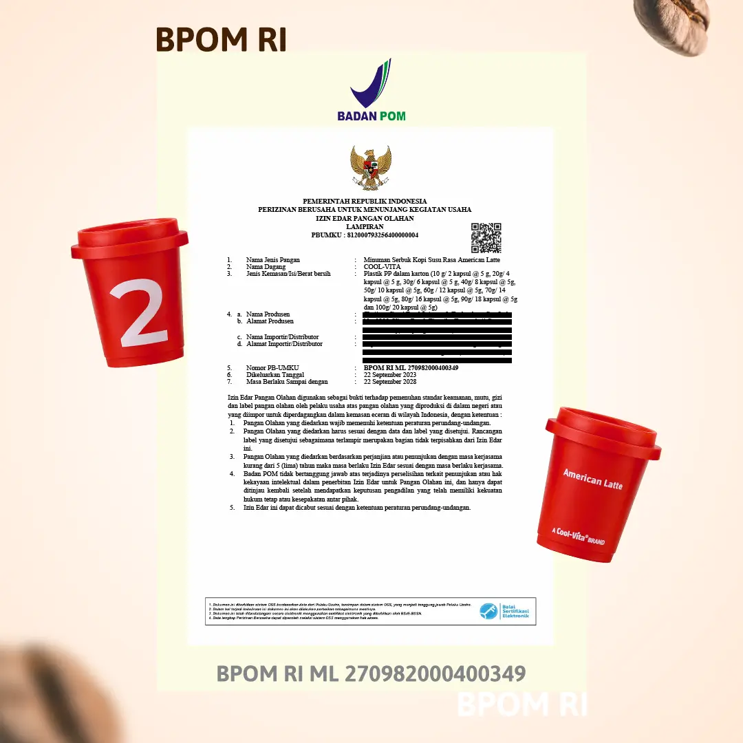 Cool-Vita MCT Coffee Capsule